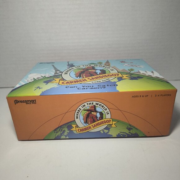 Where in the World is Carmen Sandiego Card Game 100% Complete - Picture 2 of 7